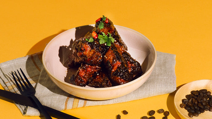 Singaporean-Style Sticky Coffee Pork Ribs