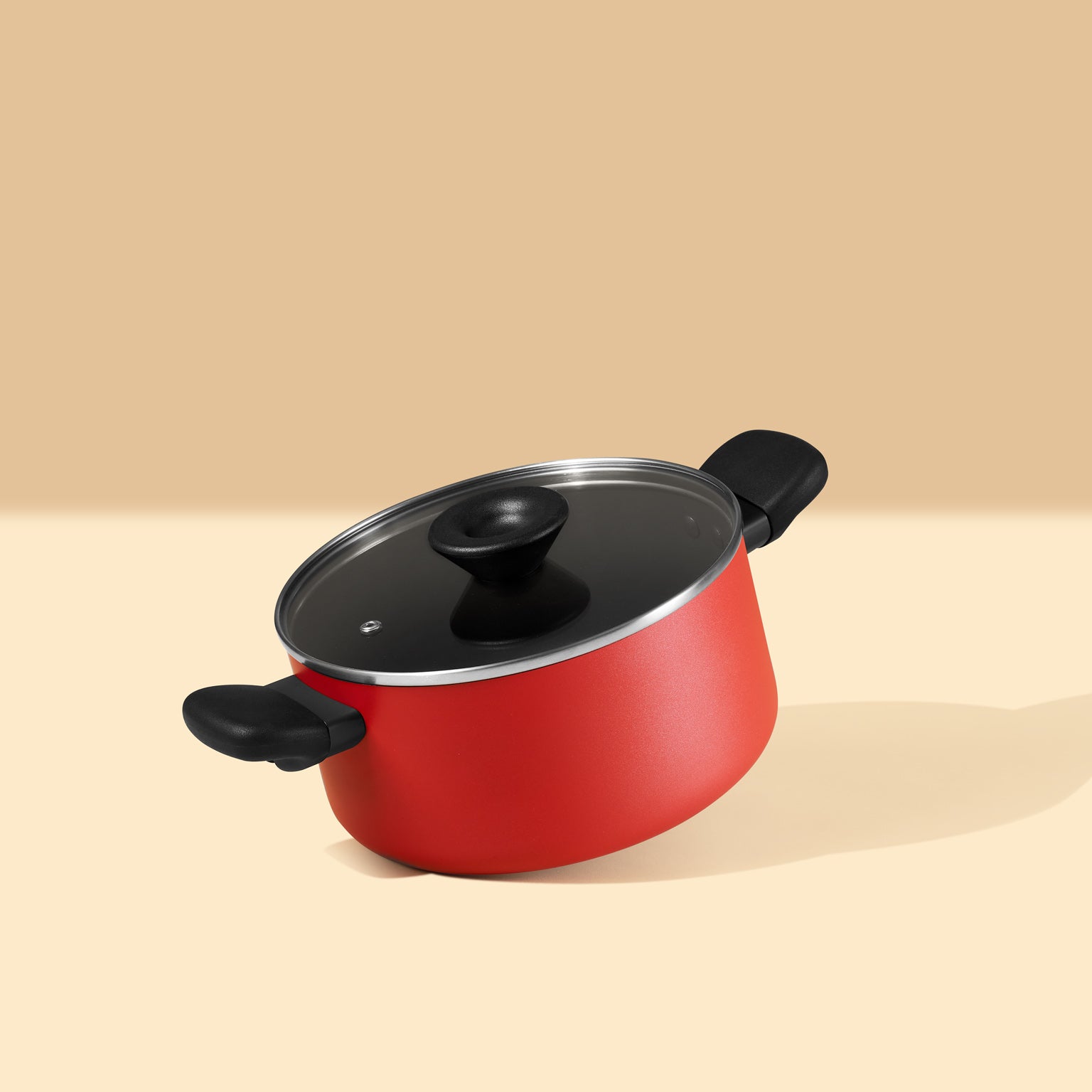 Nonstick Saucepot with Glass Lid, Induction suitable